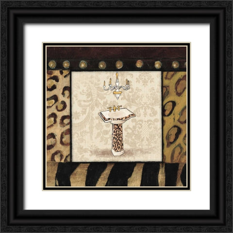 Sink 2 Black Ornate Wood Framed Art Print with Double Matting by Grey, Jace