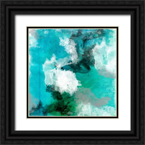 watercolor 1 Black Ornate Wood Framed Art Print with Double Matting by Grey, Jace