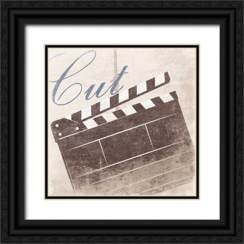 Cut Black Ornate Wood Framed Art Print with Double Matting by Grey, Jace