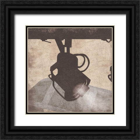 light3 Black Ornate Wood Framed Art Print with Double Matting by Grey, Jace