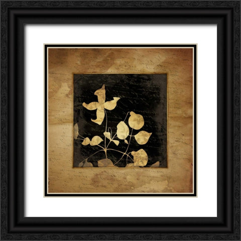 Floral Silo Bordered Black Ornate Wood Framed Art Print with Double Matting by Grey, Jace