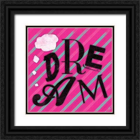 Dream Black Ornate Wood Framed Art Print with Double Matting by Grey, Jace