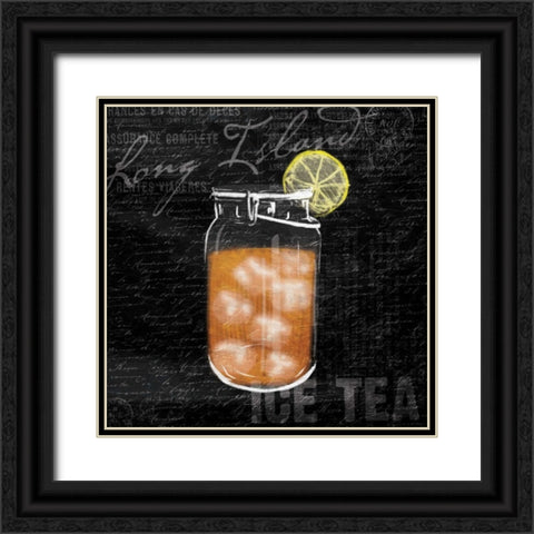 Long Island ice tea Black Ornate Wood Framed Art Print with Double Matting by Grey, Jace