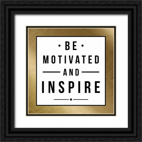 Motivated Black Ornate Wood Framed Art Print with Double Matting by Grey, Jace