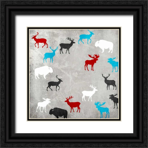 All In Together Black Ornate Wood Framed Art Print with Double Matting by Grey, Jace