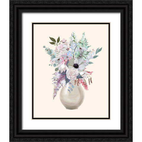 Night Of Romance 5 Black Ornate Wood Framed Art Print with Double Matting by Keith, Jesse