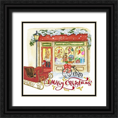 Slay It Down Black Ornate Wood Framed Art Print with Double Matting by Keith, Jesse