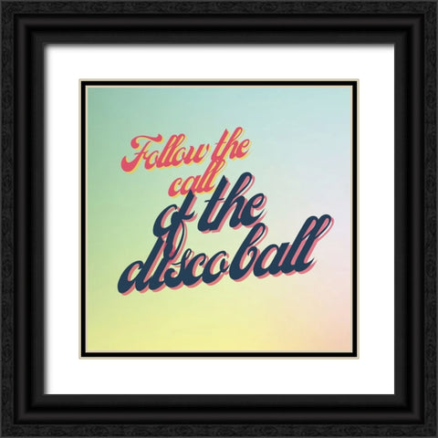 Follow The Call Black Ornate Wood Framed Art Print with Double Matting by Keith, Jesse