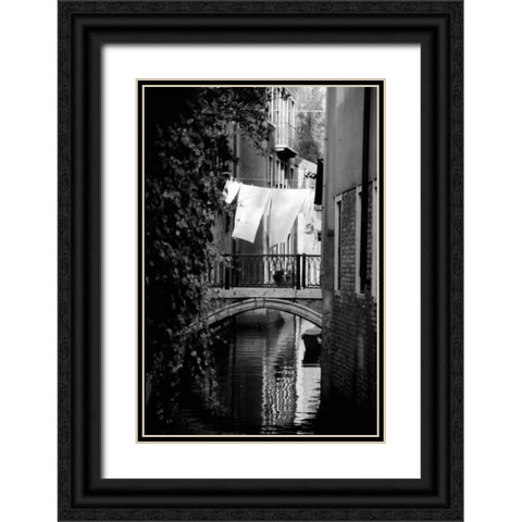 Cinque calli di Venezia 4 E Black Ornate Wood Framed Art Print with Double Matting by Grey, Jace