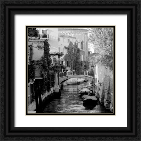 Cinque calli di Venezia 5 Black Ornate Wood Framed Art Print with Double Matting by Grey, Jace