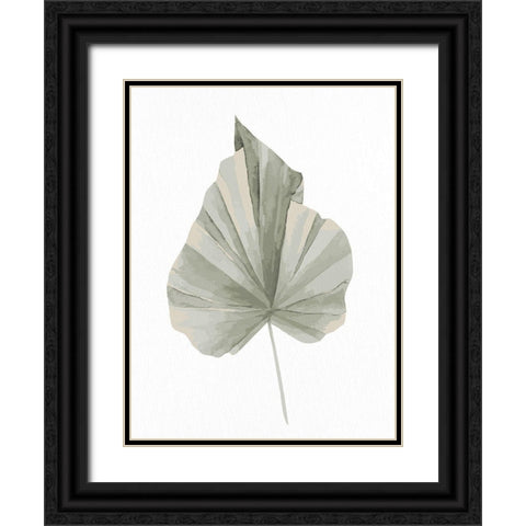 Soft Green 1 Black Ornate Wood Framed Art Print with Double Matting by Allen, Kimberly