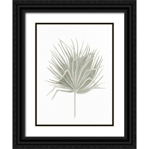 Soft Green 2 Black Ornate Wood Framed Art Print with Double Matting by Allen, Kimberly