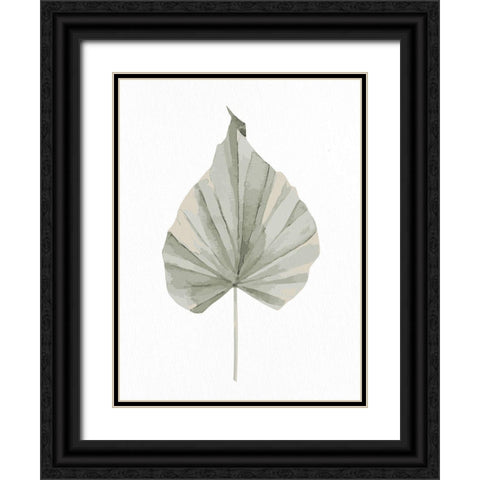 Soft Green 3 Black Ornate Wood Framed Art Print with Double Matting by Allen, Kimberly