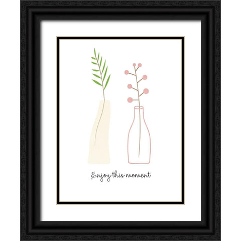 This Moment Black Ornate Wood Framed Art Print with Double Matting by Allen, Kimberly