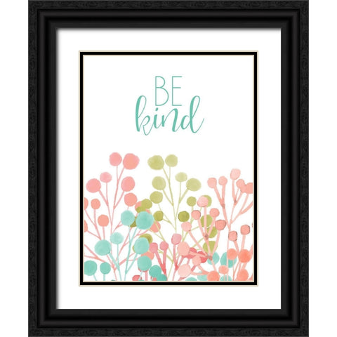 Be 1 Black Ornate Wood Framed Art Print with Double Matting by Allen, Kimberly