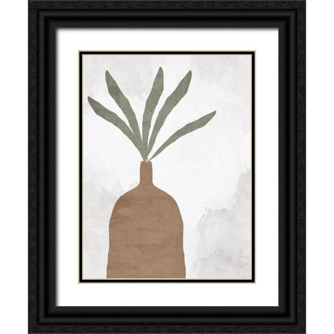 Vessel 1 Black Ornate Wood Framed Art Print with Double Matting by Allen, Kimberly