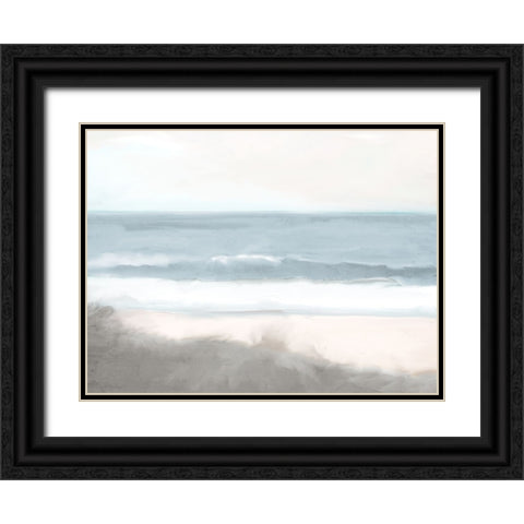 At the Sea Black Ornate Wood Framed Art Print with Double Matting by Allen, Kimberly