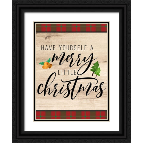 Have Yourself Black Ornate Wood Framed Art Print with Double Matting by Allen, Kimberly