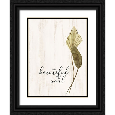 Beautiful Soul Black Ornate Wood Framed Art Print with Double Matting by Allen, Kimberly
