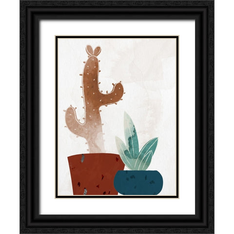 Standing 1 Black Ornate Wood Framed Art Print with Double Matting by Allen, Kimberly