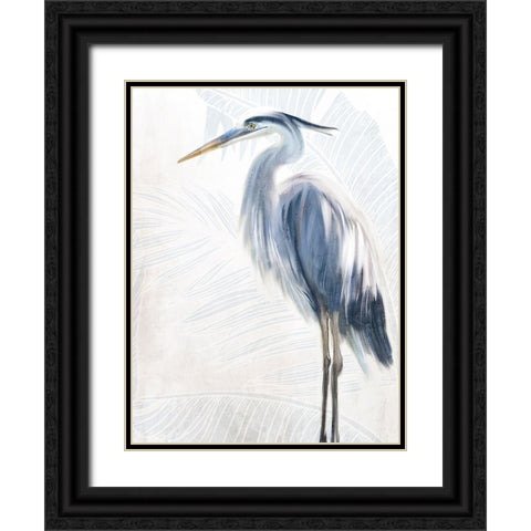 Seaside Flight 1 Black Ornate Wood Framed Art Print with Double Matting by Allen, Kimberly