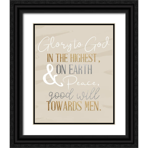 The Highest Black Ornate Wood Framed Art Print with Double Matting by Allen, Kimberly