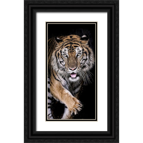 With You Black Ornate Wood Framed Art Print with Double Matting by Allen, Kimberly