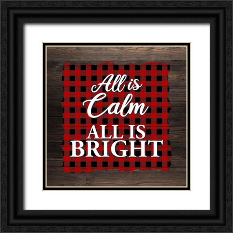 Snowflake Winter 2 V2 Black Ornate Wood Framed Art Print with Double Matting by Allen, Kimberly