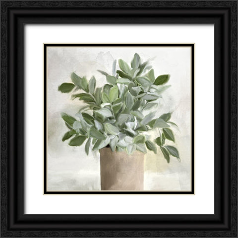 Radiance Black Ornate Wood Framed Art Print with Double Matting by Allen, Kimberly