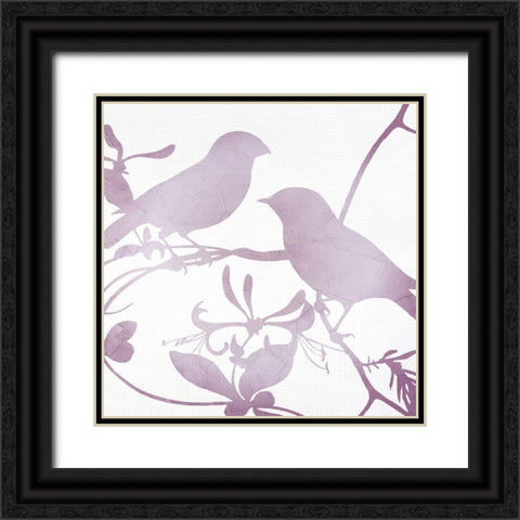 Tweet 1 Black Ornate Wood Framed Art Print with Double Matting by Allen, Kimberly