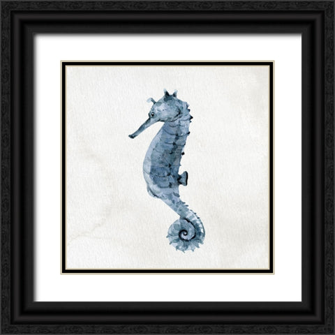 Ocean Life 1 Black Ornate Wood Framed Art Print with Double Matting by Allen, Kimberly