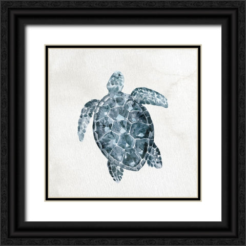 Ocean Life 2 Black Ornate Wood Framed Art Print with Double Matting by Allen, Kimberly