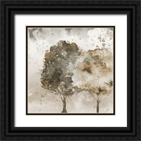 Two Trees Black Ornate Wood Framed Art Print with Double Matting by Allen, Kimberly