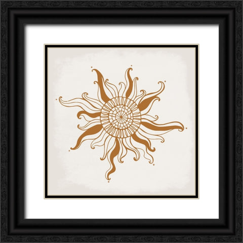 The Sun Black Ornate Wood Framed Art Print with Double Matting by Allen, Kimberly