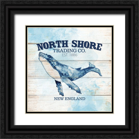 North Shore Black Ornate Wood Framed Art Print with Double Matting by Allen, Kimberly