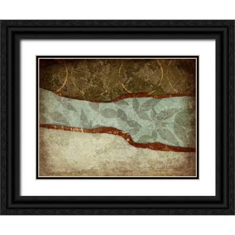 Autumn Spice IV Black Ornate Wood Framed Art Print with Double Matting by Emery, Kristin