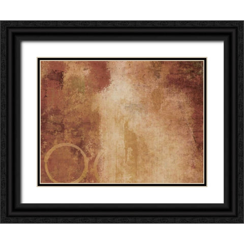 Organic Black Ornate Wood Framed Art Print with Double Matting by Emery, Kristin