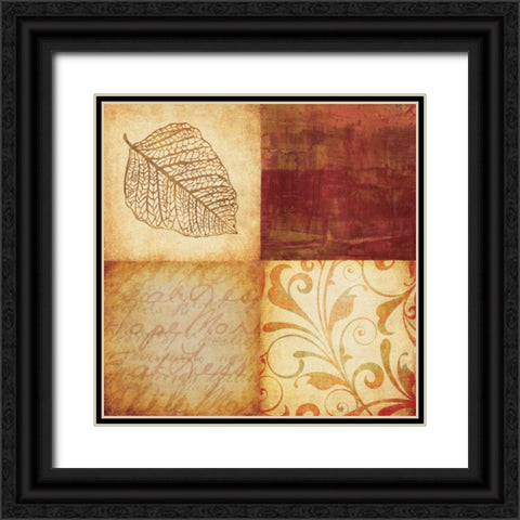 Spice 1 Black Ornate Wood Framed Art Print with Double Matting by Emery, Kristin