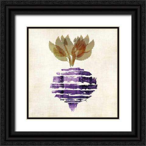Beet II Black Ornate Wood Framed Art Print with Double Matting by Emery, Kristin