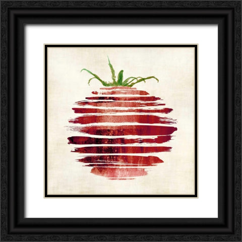 Tomato Black Ornate Wood Framed Art Print with Double Matting by Emery, Kristin