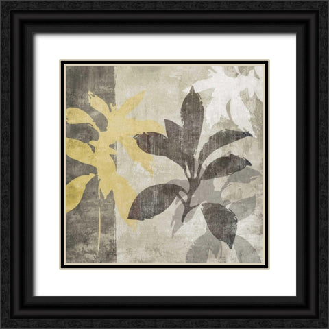 Misty IA Black Ornate Wood Framed Art Print with Double Matting by Emery, Kristin