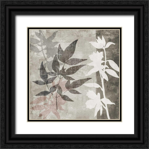 Misty IIA Black Ornate Wood Framed Art Print with Double Matting by Emery, Kristin