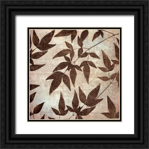 Brownies II Black Ornate Wood Framed Art Print with Double Matting by Emery, Kristin