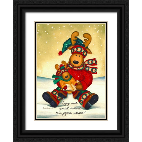 Special Moments Black Ornate Wood Framed Art Print with Double Matting by Korsgaden, Laurie