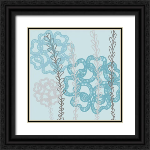 Pastel Pop 2 Black Ornate Wood Framed Art Print with Double Matting by Rossi, Lorraine