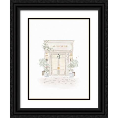 Boulangerie Black Ornate Wood Framed Art Print with Double Matting by Straatsma, Leah