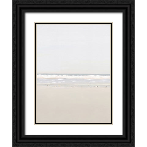 Collecting Rocks At Sunrise Black Ornate Wood Framed Art Print with Double Matting by Straatsma, Leah