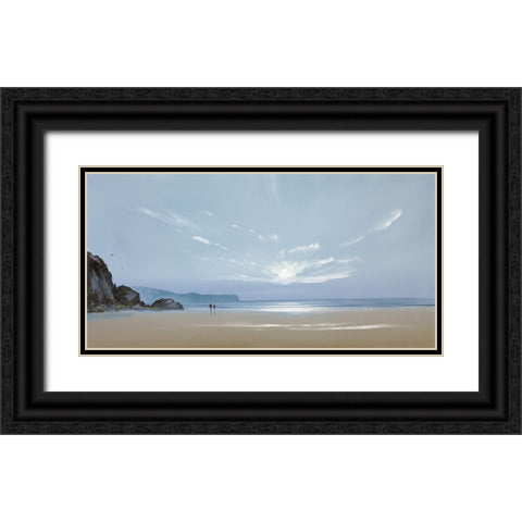 Ebb Tide 2 Black Ornate Wood Framed Art Print with Double Matting by Lee, Spencer