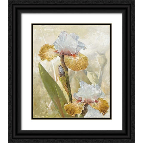 At The Royal Ball Black Ornate Wood Framed Art Print with Double Matting by May