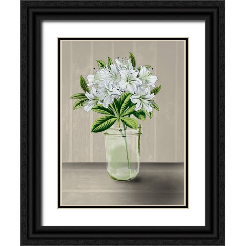 Lovely Bouquet 3 Black Ornate Wood Framed Art Print with Double Matting by Prime, Marcus